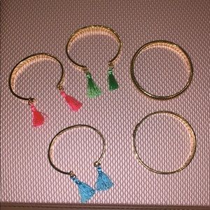 Lily Pulitzer Gold Bracelets